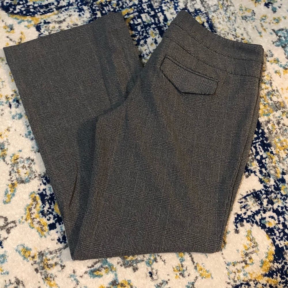 Express Editor plaid dress pants Sz10 new cond.